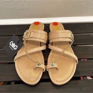 G by Guess Women's Tan Sandals